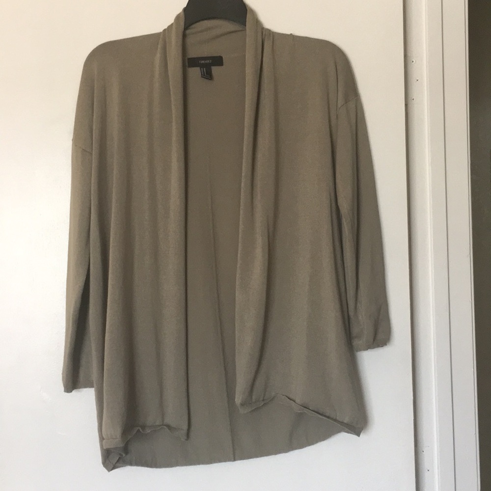 Green Cute Cardigan